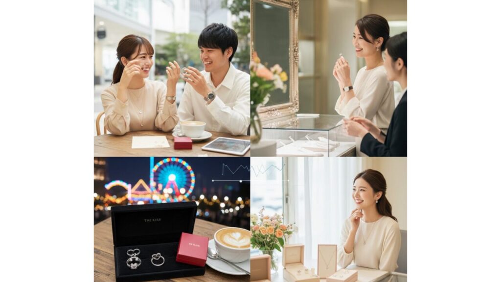 THE KISSとCanal 4℃ プレゼント相手のタイプ別おすすめ早見表