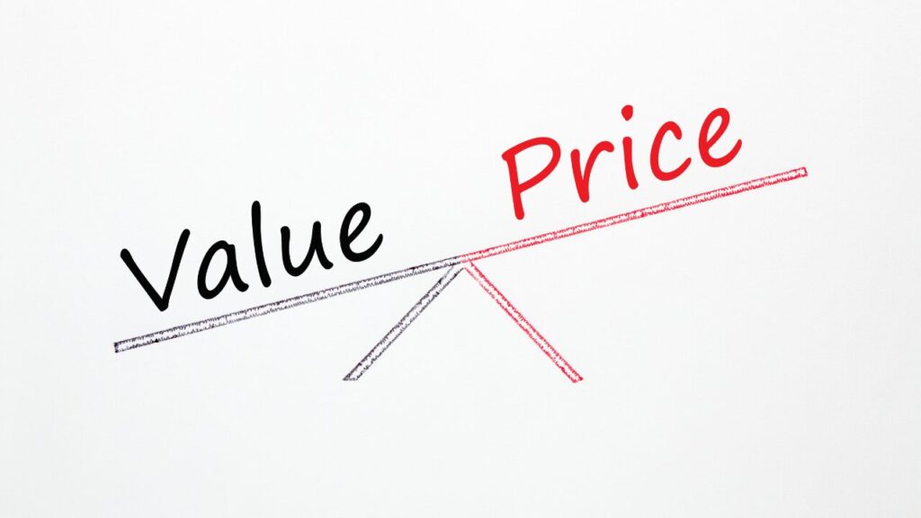 THE KISSとCanal 4℃の価格帯比較