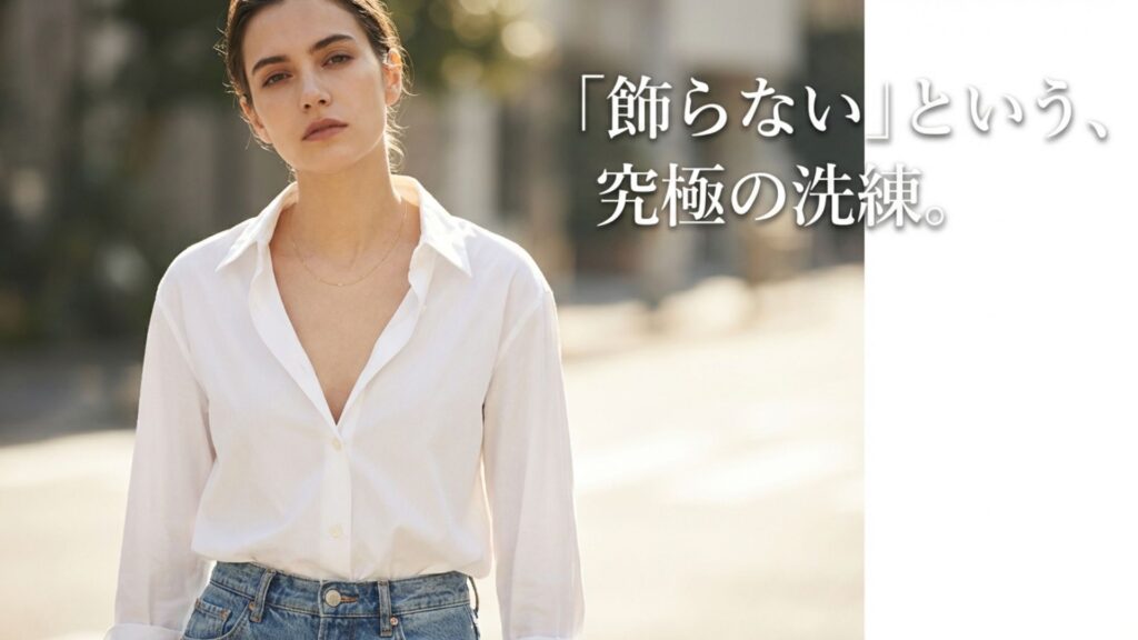 「飾らない」ことを究極の洗練と定義するミニマルなデザインのジュエリー