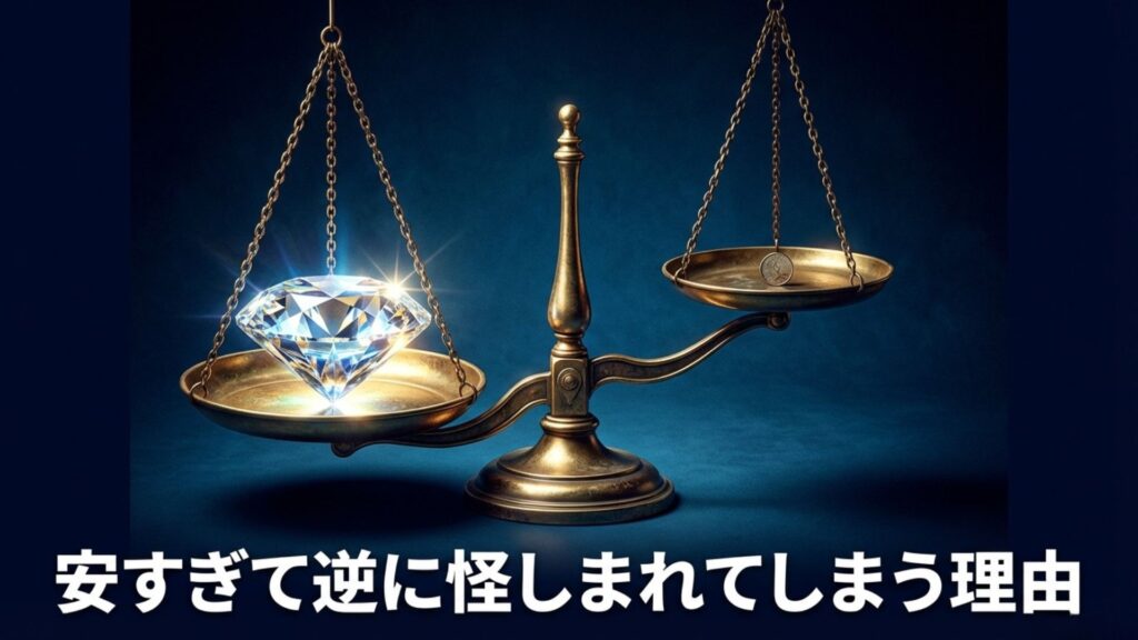 価格が安すぎて逆に怪しいと感じてしまうユーザー心理と理由