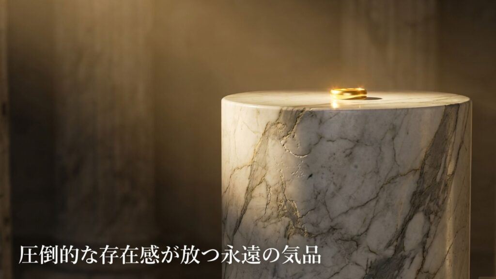 ブルガリの結婚指輪が放つ重厚感とステータス性のイメージ