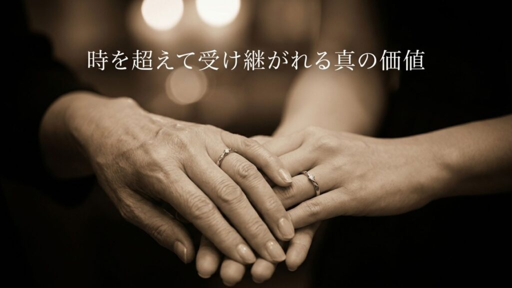 時を超えて受け継がれる真の価値を持つ資産としてのジュエリー