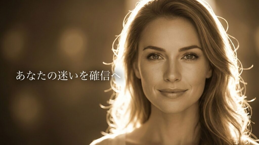 あなたの迷いを確信へと変えるQ&Aのイメージ