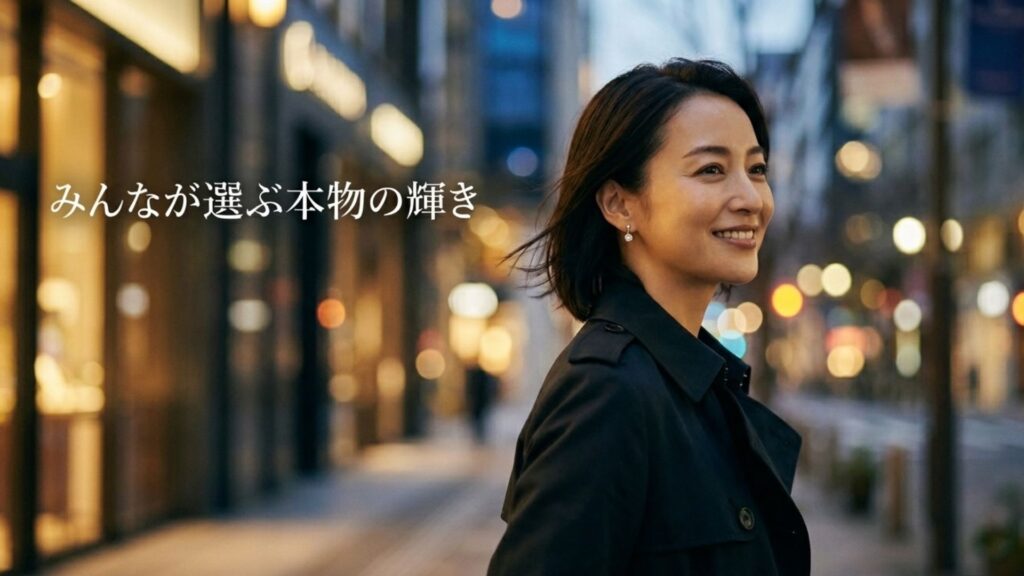 みんなが選ぶ本物の輝きを表すジュエリーのイメージ