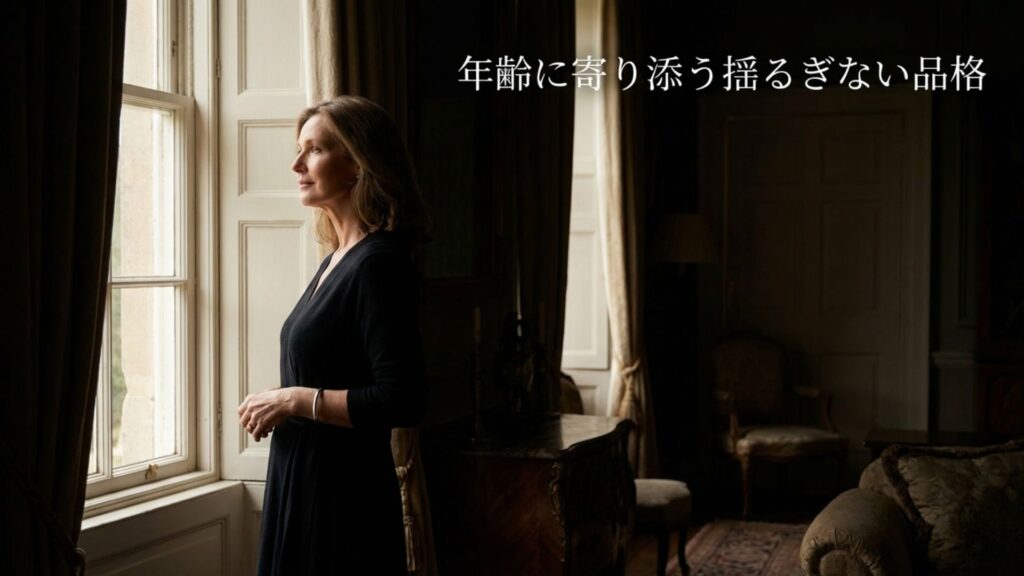 年齢に寄り添う揺るぎない品格を表す大人向けジュエリー