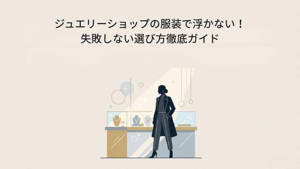 ジュエリーショップの服装で浮かない失敗しない選び方徹底ガイド