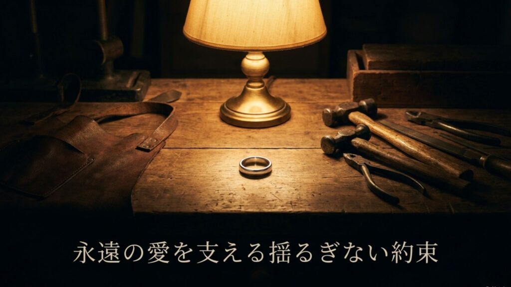 永久保証などの手厚いアフターサービスで一生の安心を支えるイメージ。
