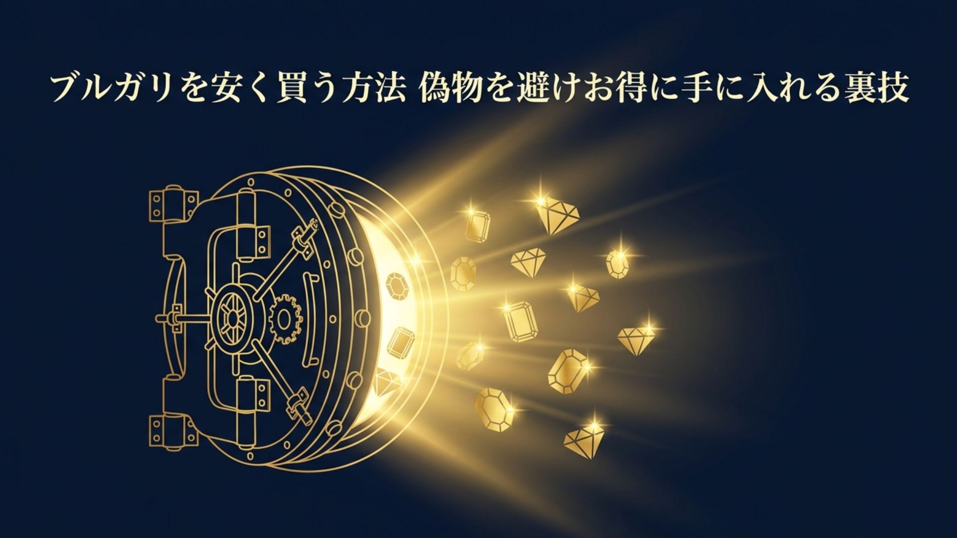 ブルガリ製品を賢く安く購入するための裏技とコツを解説する記事のアイキャッチ画像